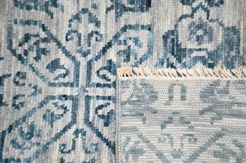 Hand Knotted Oushak Rug 7'10